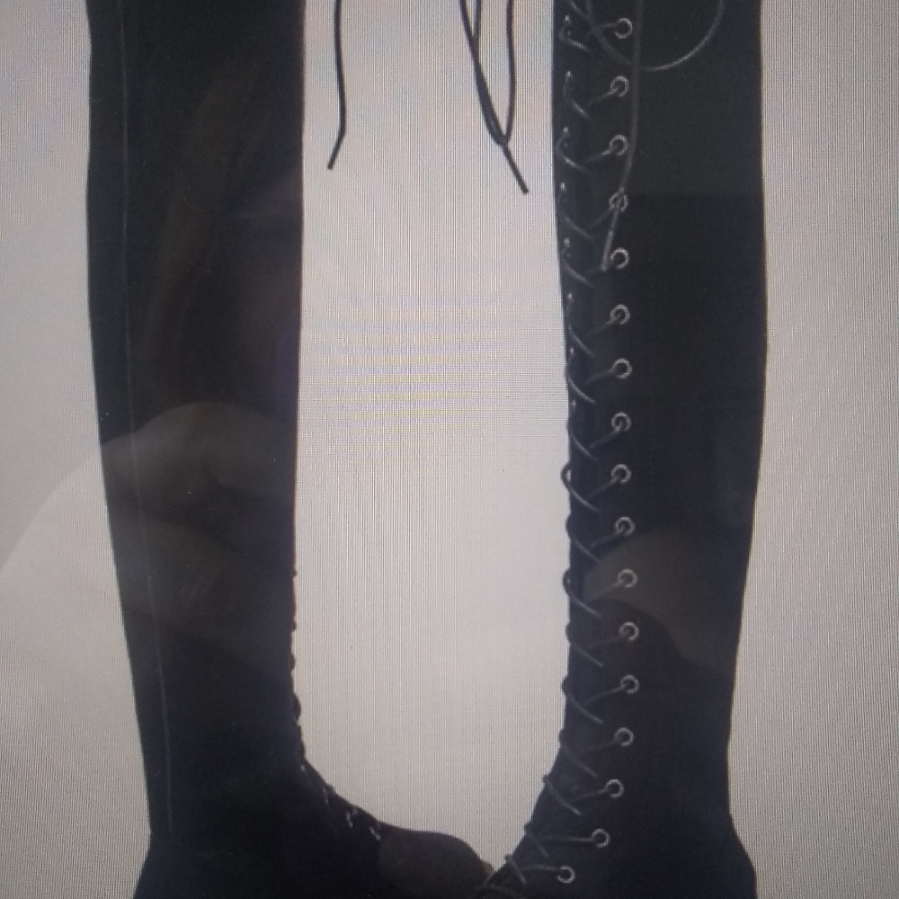 Fashion women's thigh high boots - Picture 2 of 5
